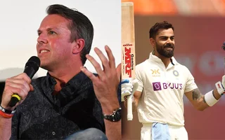 Graeme Swann and Virat Kohli