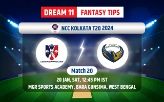 Darjeeling Unstoppables vs Kalimpong Falcons Dream11 Team Today