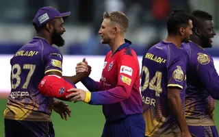 Dubai Capitals vs Abu Dhabi Knight Riders.