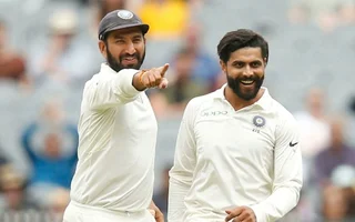 Cheteshwar Pujara & Ravindra Jadeja. - Team-wise oldest active Test cricketers in 2025