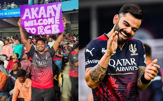 Virat Kohli and akaay Kohli