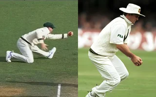 Steve Smith and Mark Waugh
