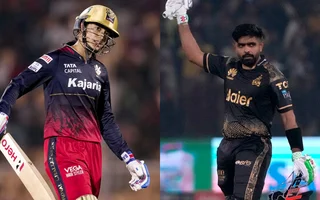 Smriti Mandhana and Babar Azam