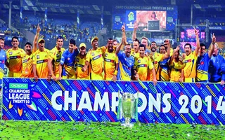 Champions League T20 trophy (2014)