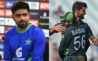 Babar Azam and Shaheen Afridi