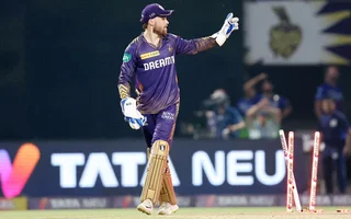 last ball run out