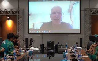 Gary Kirsten video call with Pakistan team