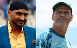 Harbhajan Singh and Gary Kirsten