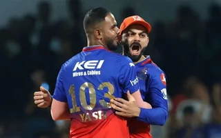 Yash Dayal and Virat Kohli