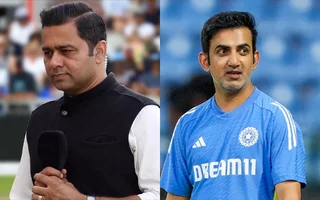 Aakash Chopra and Gautam Gambhir