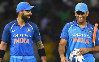 Virat Kohli and MS Dhoni