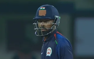 Hardik Pandya in SMAT 2024.