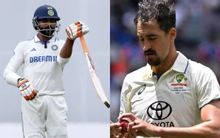 Ravindra Jadeja and Mitchell Starc