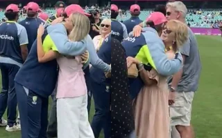 WATCH- Mitchell Marsh's wishing Beau Webster's family gesture wins heart; video goes viral