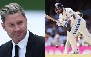 Michael Clarke and Virat Kohli.