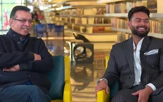 Rishabh Pant and Sanjiv Goenka