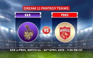 KKR vs PBKS Dream11 Prediction
