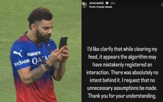 'Absolutely no intent behind it' - Virat Kohli issues statement over mistaken Instagram activity