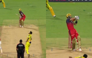 [WATCH] IPL 2025: Virat Kohli's two massive sixes off Khaleel Ahmed