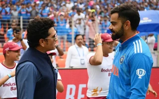 Sachin Tendulkar and Virat Kohli