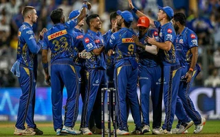 Mumbai Indians Team celebration