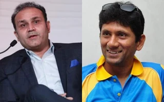 Venkatesh Prasad and Virender Sehwag