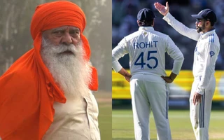 Yograj Singh and Rohit Sharma with Virat Kohli