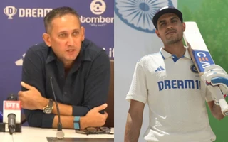 Ajit-Agarkar-and-Shubman-Gill