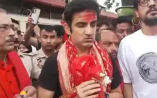 Gautam Gambhir visits Maa Kamakhya temple to seek blessings ahead of upcoming England series