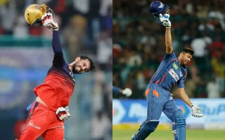 RCB takes dig at Avesh Khan after Jitesh Sharma swings helmet in extreme jubilation