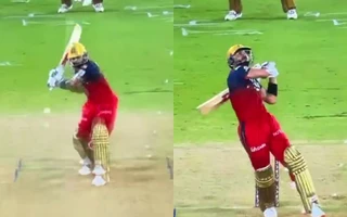 [WATCH] IPL 2025: Virat Kohli succumbs to Azmatullah Omarzai's brilliant caught & bowled