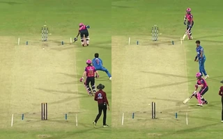 [WATCH] MPL 2025: Wicketkeeper hits both sets of stumps with one throw in bizzare run-out