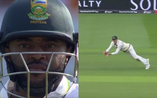 [WATCH] WTC 2025 Final - Marnus Labuschagne's flying catch ends Temba Bavuma's gritty knock