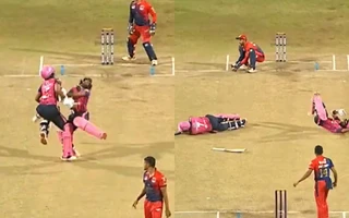 [WATCH] MPL 2025: Vicky Ostwal survives run-out despite nasty collision mid-pitch in Eliminator