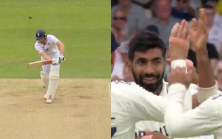 Zak Crawley and Jasprit Bumrah