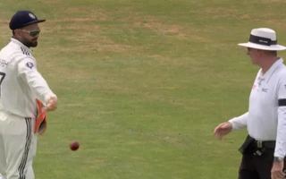 Rishabh Pant and Paul Reiffel