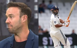 AB de Villiers and Rishabh Pant