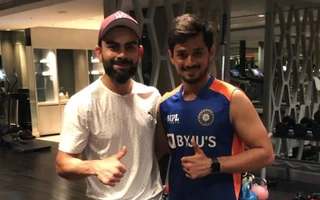 Virat Kohli and Priyank Panchal