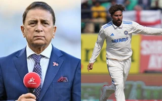 Sunil Gavaskar and Kuldeep Yadav