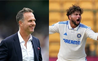 Michael Vaughan and Kuldeep Yadav