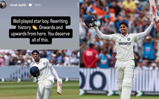 ENG vs IND 2025: 'Well played star boy' - Virat Kohli congratulates Shubman Gill after record show at Edgbaston