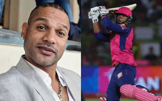Shikhar Dhawan and Vaibhav Suryavanshi