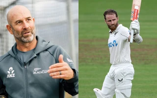 Rob Walter and Kane Williamson