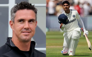 Kevin Pietersen and Shubman Gill
