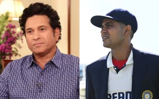Sachin Tendulkar and Shubman Gill