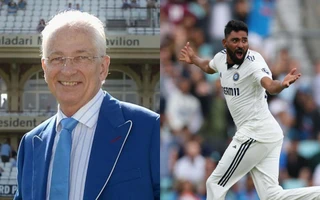 David Gower and Mohammed Siraj