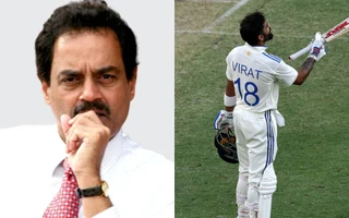 Dilip Vengsarkar and Virat Kohli
