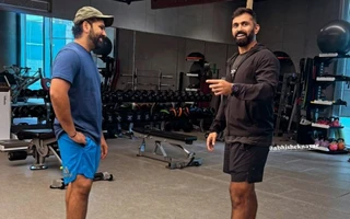 Rohit Sharma and Abhishek Nayar
