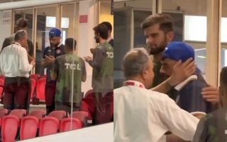 [Watch] UAE Tri-Series 2025: Rashid Khan's elder brother passes away; Shaheen Afridi consoles him, Pakistan players offer prayers