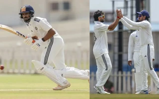 Duleep Trophy 2025, WZ vs CZ: Malewar, Shubham's fifties help Central Zone minimise deficit on Day 2
